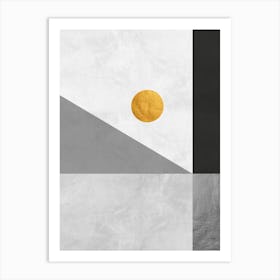 Modern geometric art 5 Art Print