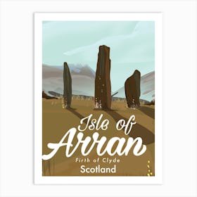 Isle Of Aran Scotland Art Print