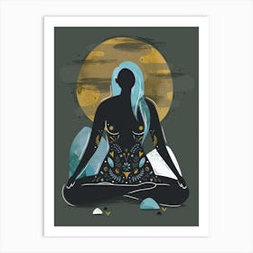 Meditate Art Print