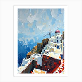 Santorini 4 Art Print