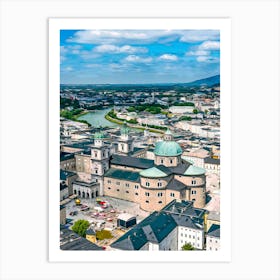 Austraia, Salzburg State, Salzburg, Salzburg Cathedral Art Print