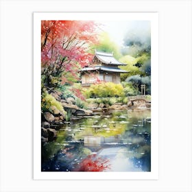 The Garden Of Morning Calm South Korea 6 Art Print