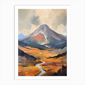 Mount Bierstadt Usa 1 Mountain Painting Art Print