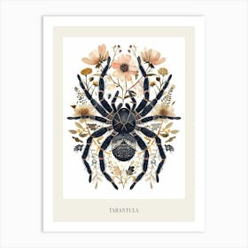 Colourful Insect Illustration Tarantula 15 Poster Art Print