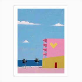 Beach House 5 Art Print