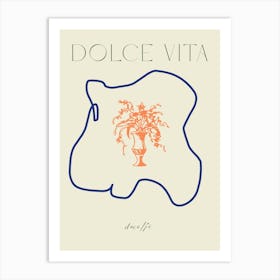 Dolce Vita Art Print