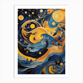 Starry Night 5 Art Print