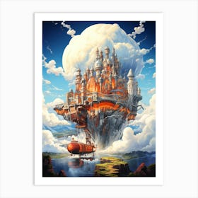 Castle In The Sky 9 Art Print