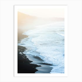 Pacific Coast Highway - Ocean Beach Sunset Art Print