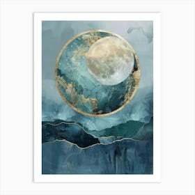 Full Moon Canvas Print 2 Art Print