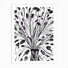 Flowers In A Vase 1 Art Print