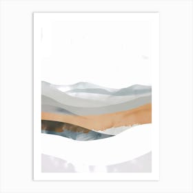 Abstract Landscape Painting 2 Art Print