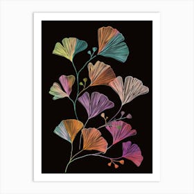 Ginkgo Leaves 35 Art Print