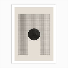 Simple Move, Minimalistic Composition Art Print