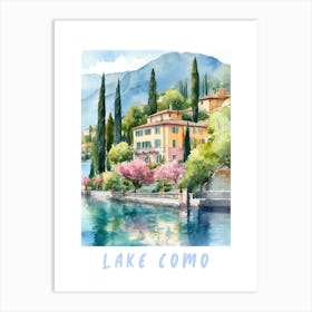 Lake Como 1 Art Print