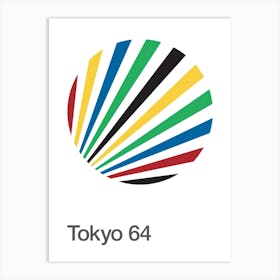 Tokyo 64 Olympics Art Print