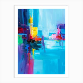 Abstract Painting 2541 Art Print