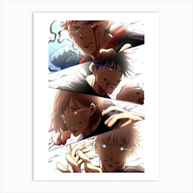 jujutsu kaisen  Art Print