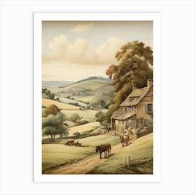 Country Cottage 10 Art Print