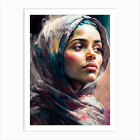 Modest Visions Veiled In Vibrance 15 Art Print