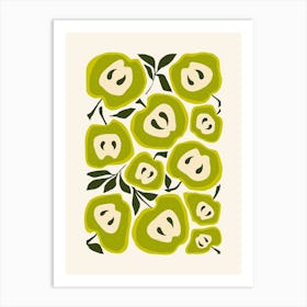 Apples Matisse Style Kitchen Poster