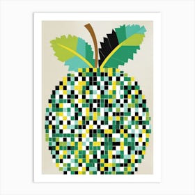 Mosaic Apple 1 Art Print