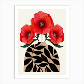 Red Poppies 3 Art Print