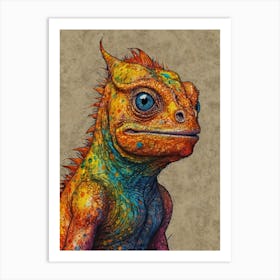 Iguana 1 Art Print