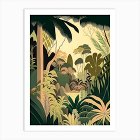 Hidden Paradise 6 Rousseau Inspired Art Print