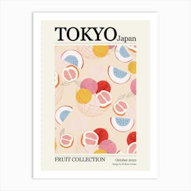 Tokyo Japan Fruit Collection Art Print