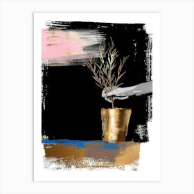 Tree In A Pot Art Print