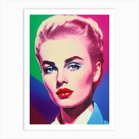 Jean Seberg Pop Movies Art Movies Art Print