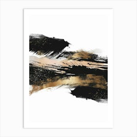 Abstract Brush Strokes 16 Art Print