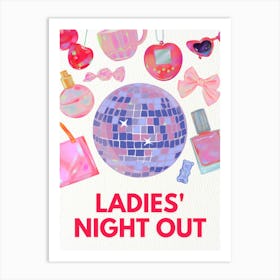 Ladies Night Out Art Print