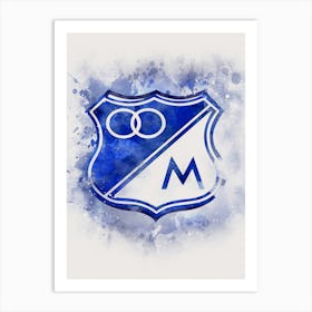 Millonarios F·Tbol Club 1 Art Print