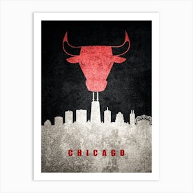 Chicago Bulls Art Print