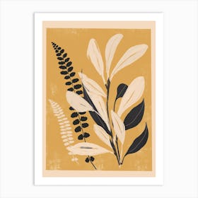 Botanical Abstract Art 17 Art Print