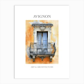 Avignon Travel And Architecture Poster 3 Art Print