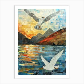 Seagulls 12 Art Print