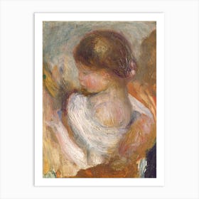Young Girl Reading, Pierre Auguste Renoir Art Print