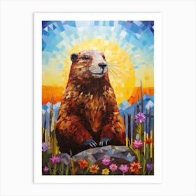 Marmot Art Print