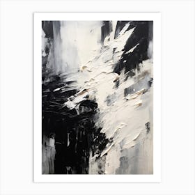 Black Art Painting 12 Art Print