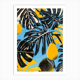 Tropical Fruit Art Print