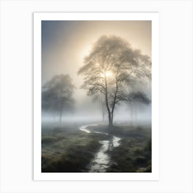 Misty Morning 6 Art Print