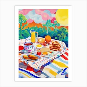 Breakfast Picnic Art Print