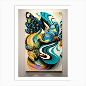 Butterflies 1 Art Print