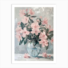 A World Of Flowers Azalea 1 Painting Art Print