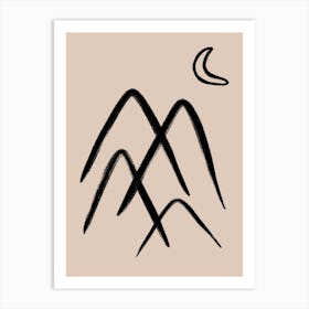 The Mountains Art Print
