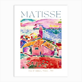 3x4ratio Viewofcolliourematisse Art Print