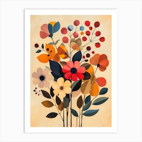 Flowers In A Vase 69 Art Print